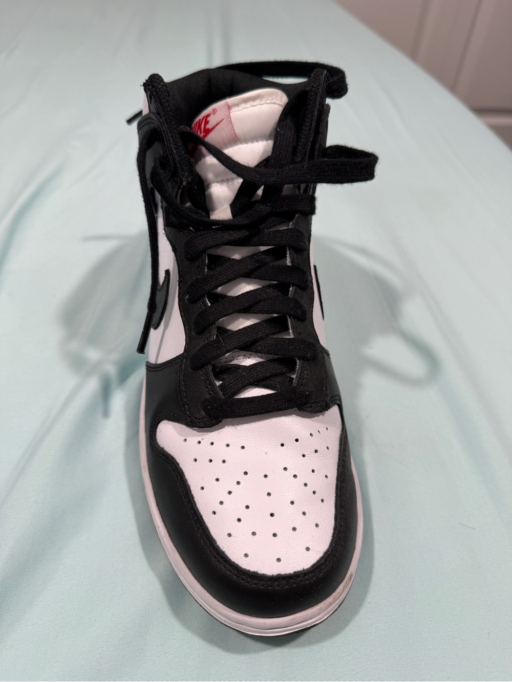 Nike Dunk High Black White Panda Women's Size 8